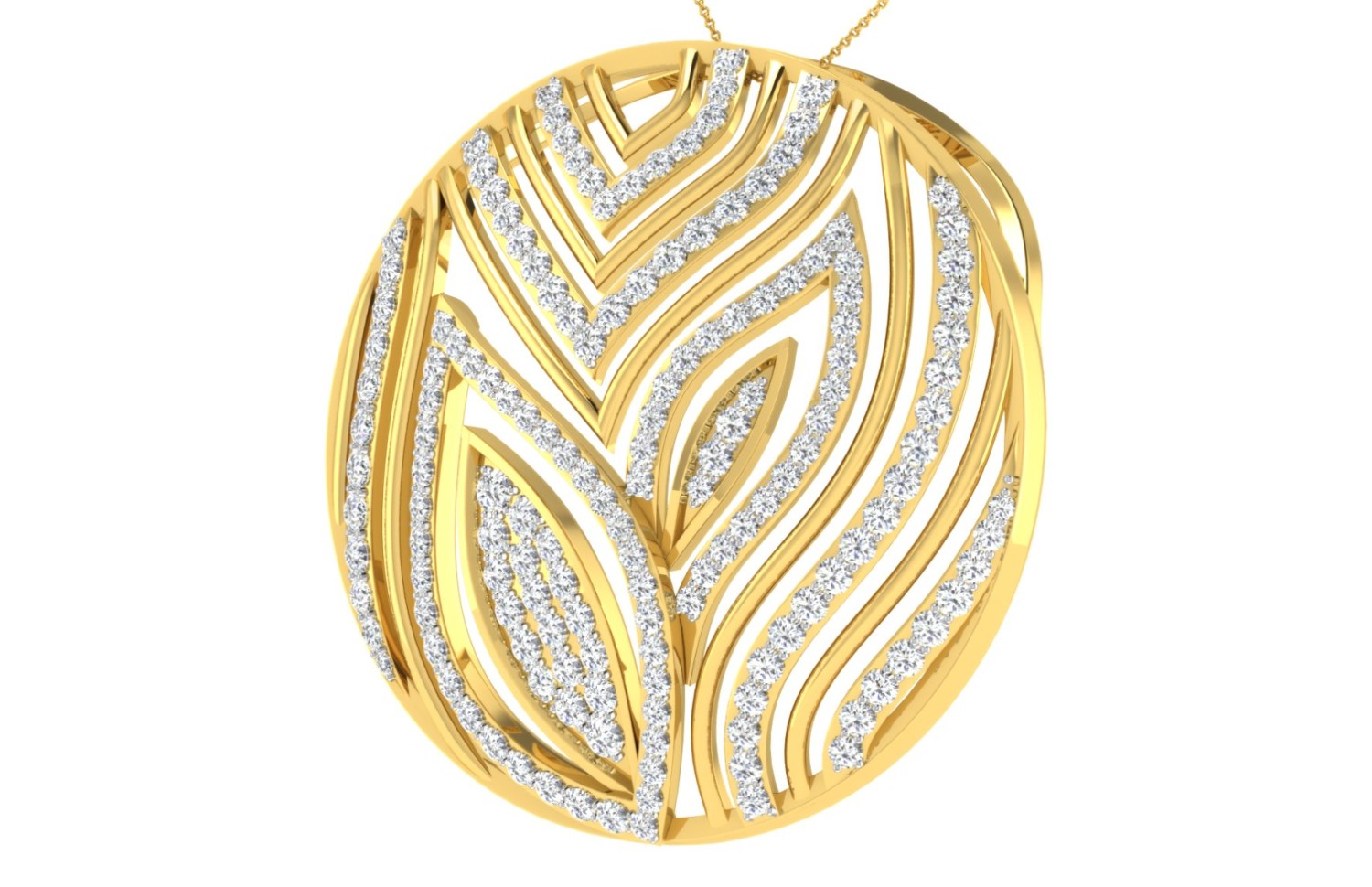 Viraasat Halo Pendant