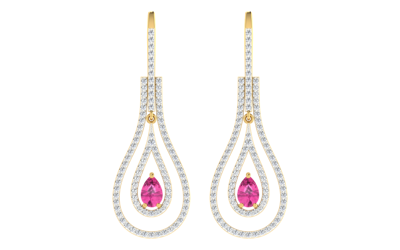 Void Segment Earrings