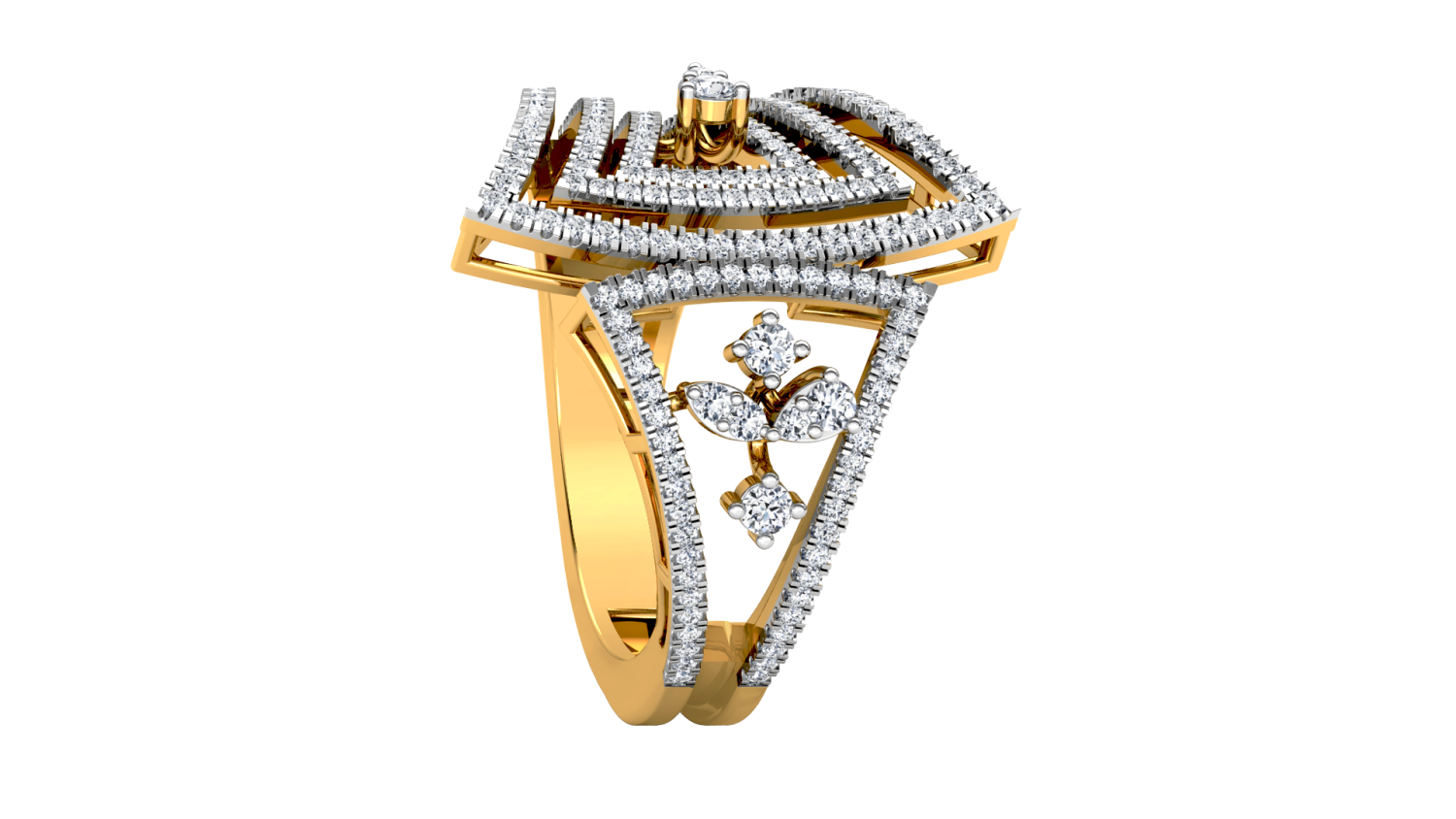 Titan Spark Cocktail Ring