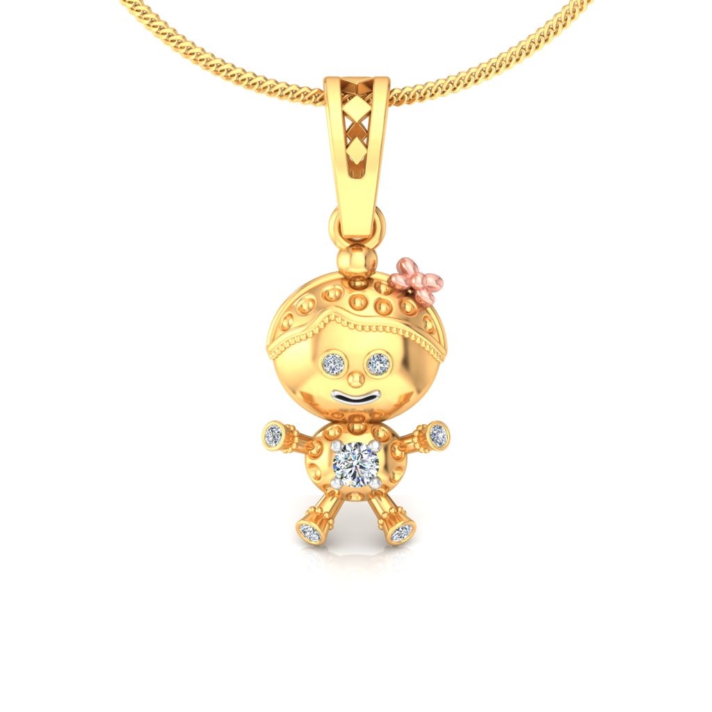 Baby Doll Charm Pendant