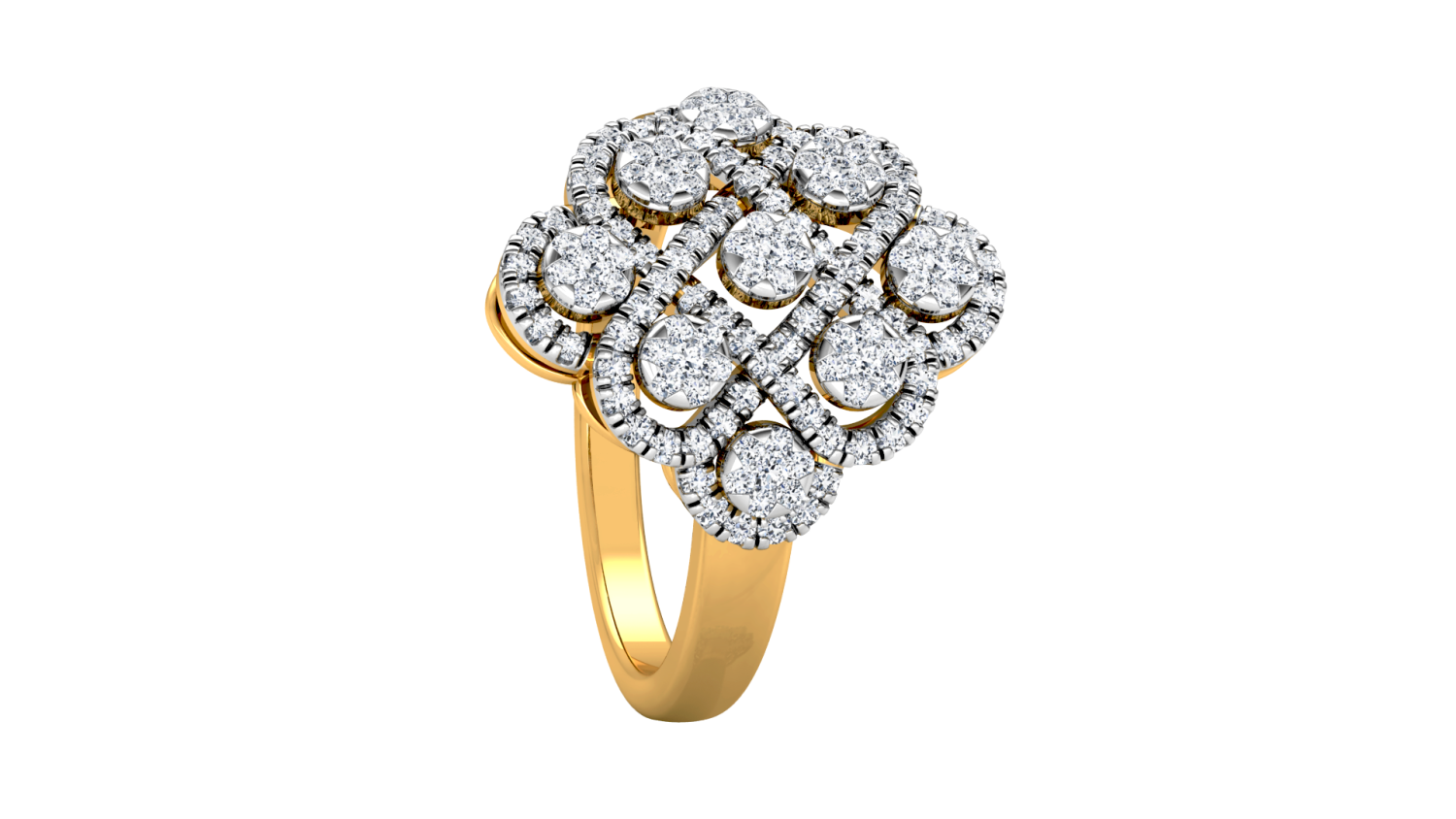 Diamond Royale Cocktail Ring