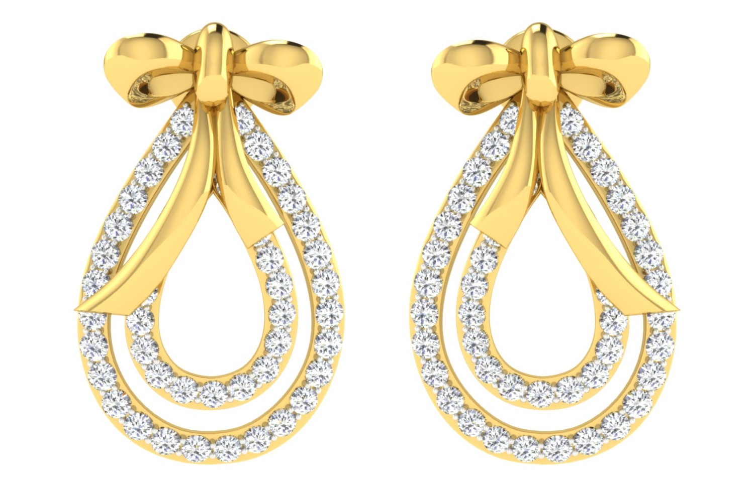 Moonlace Oval Earrings