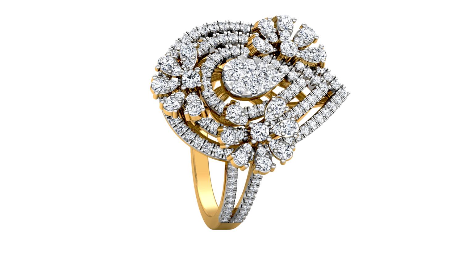 Nova Shine Cocktail Ring