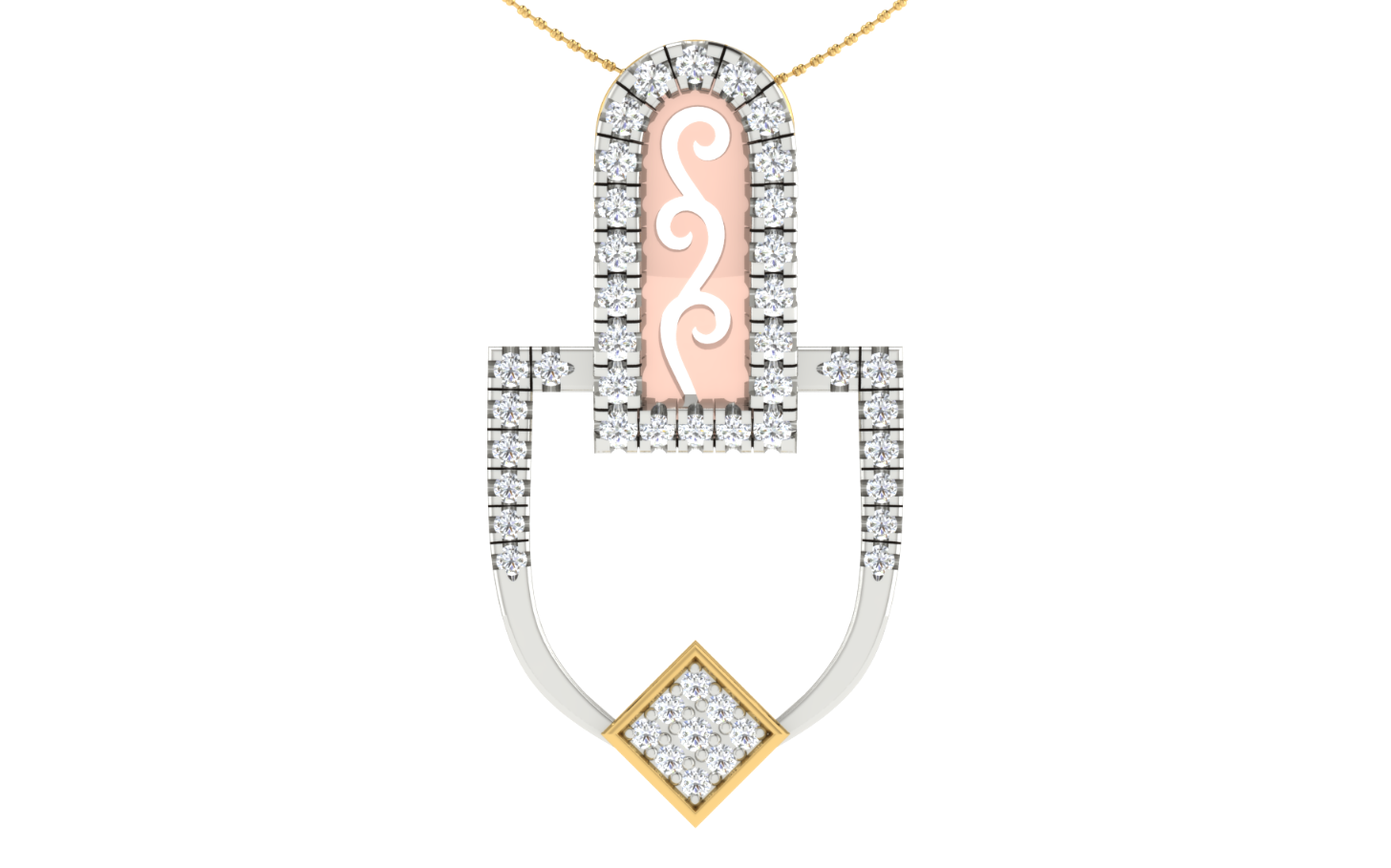 Aurora Frame Pendant