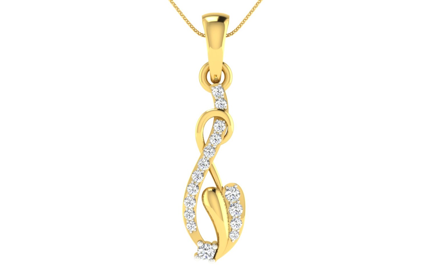 Celeste Twist Pendant