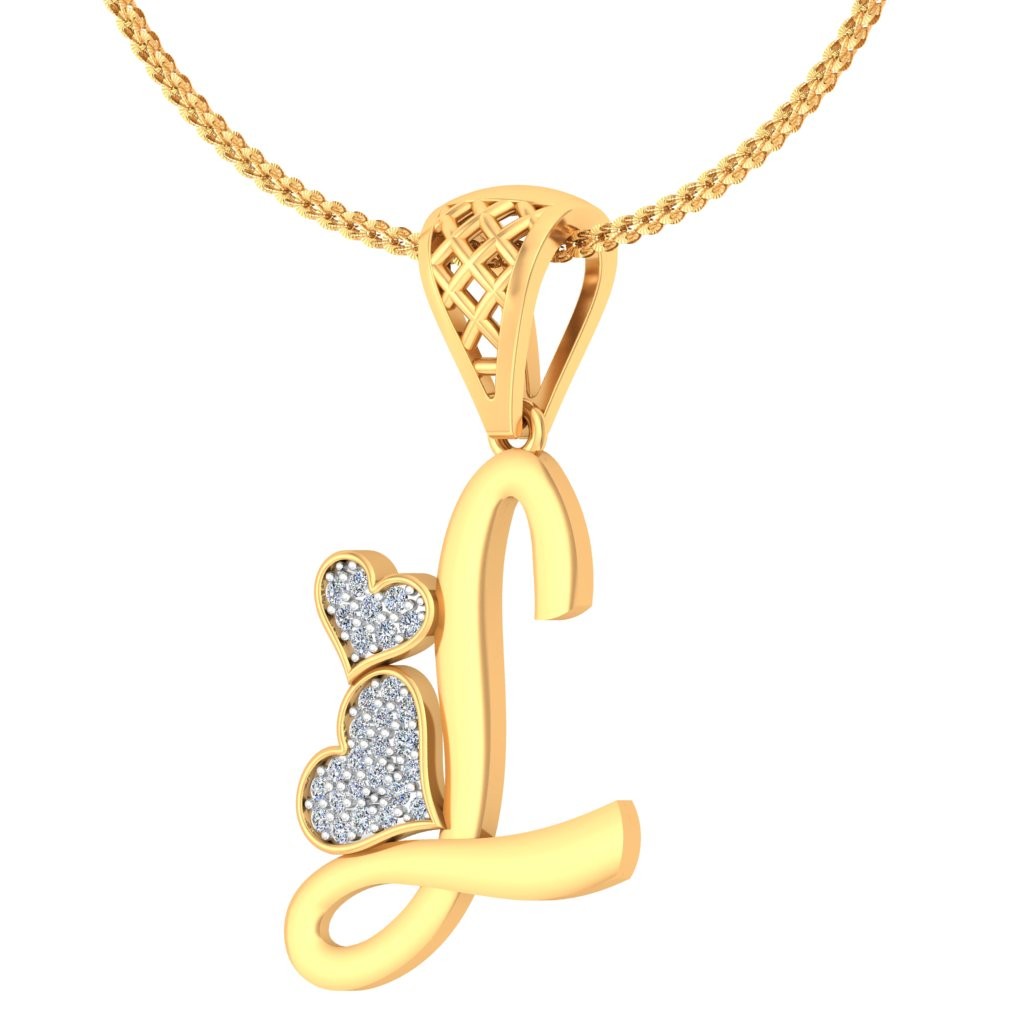 L Alphabat Pendant