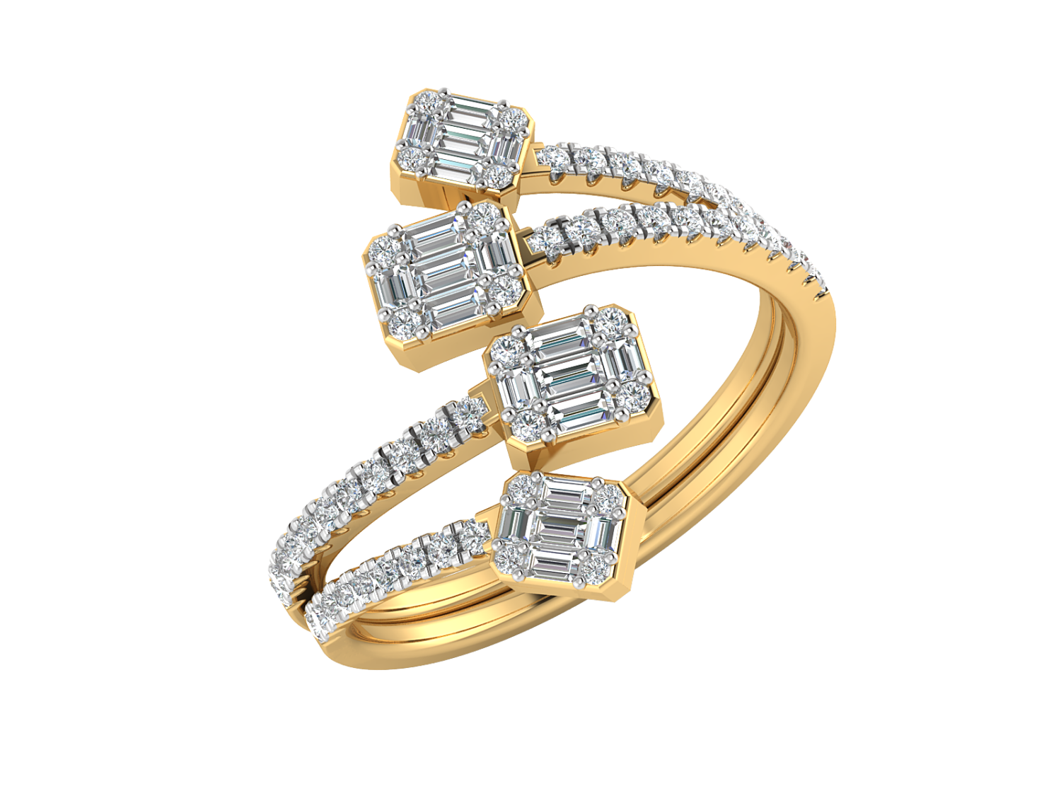 Baroque Embrace Ring