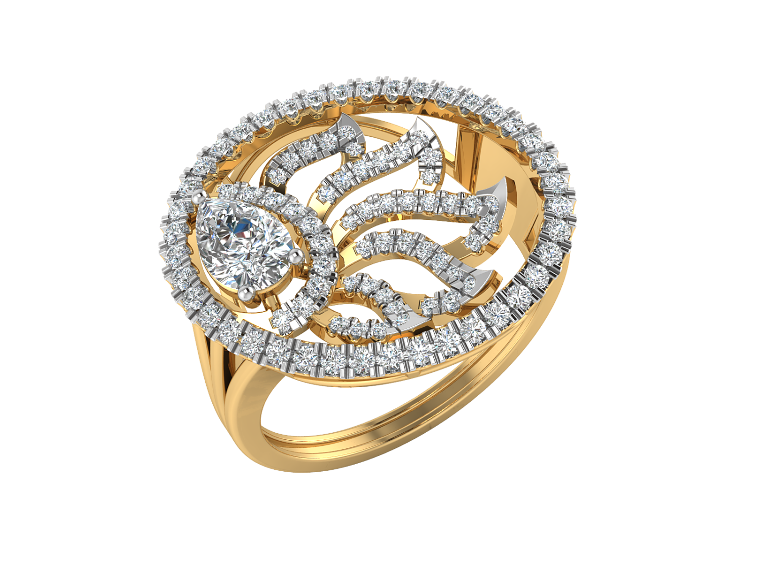Marquise Harmony Ring