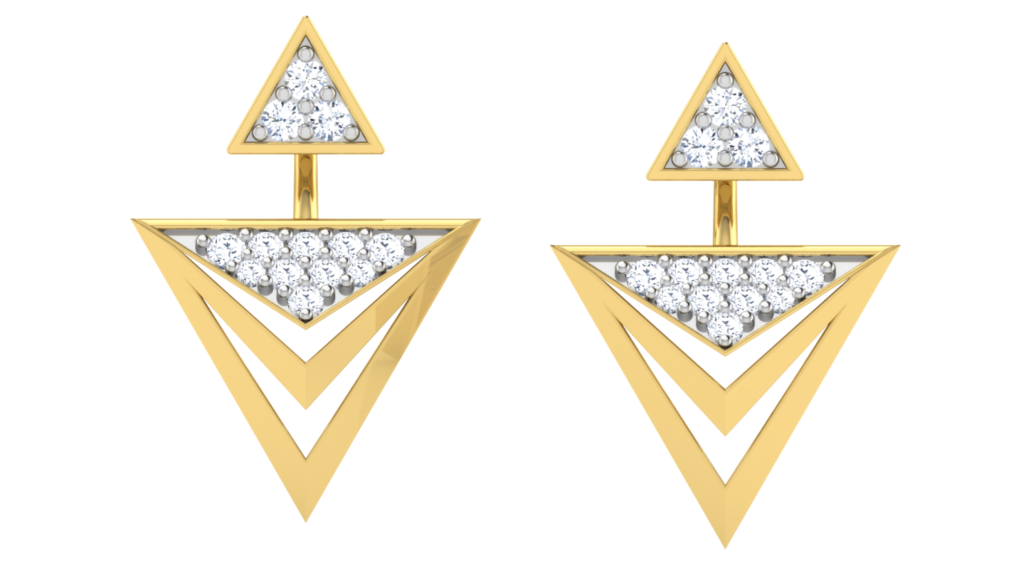 Golden Eclipse Earrings