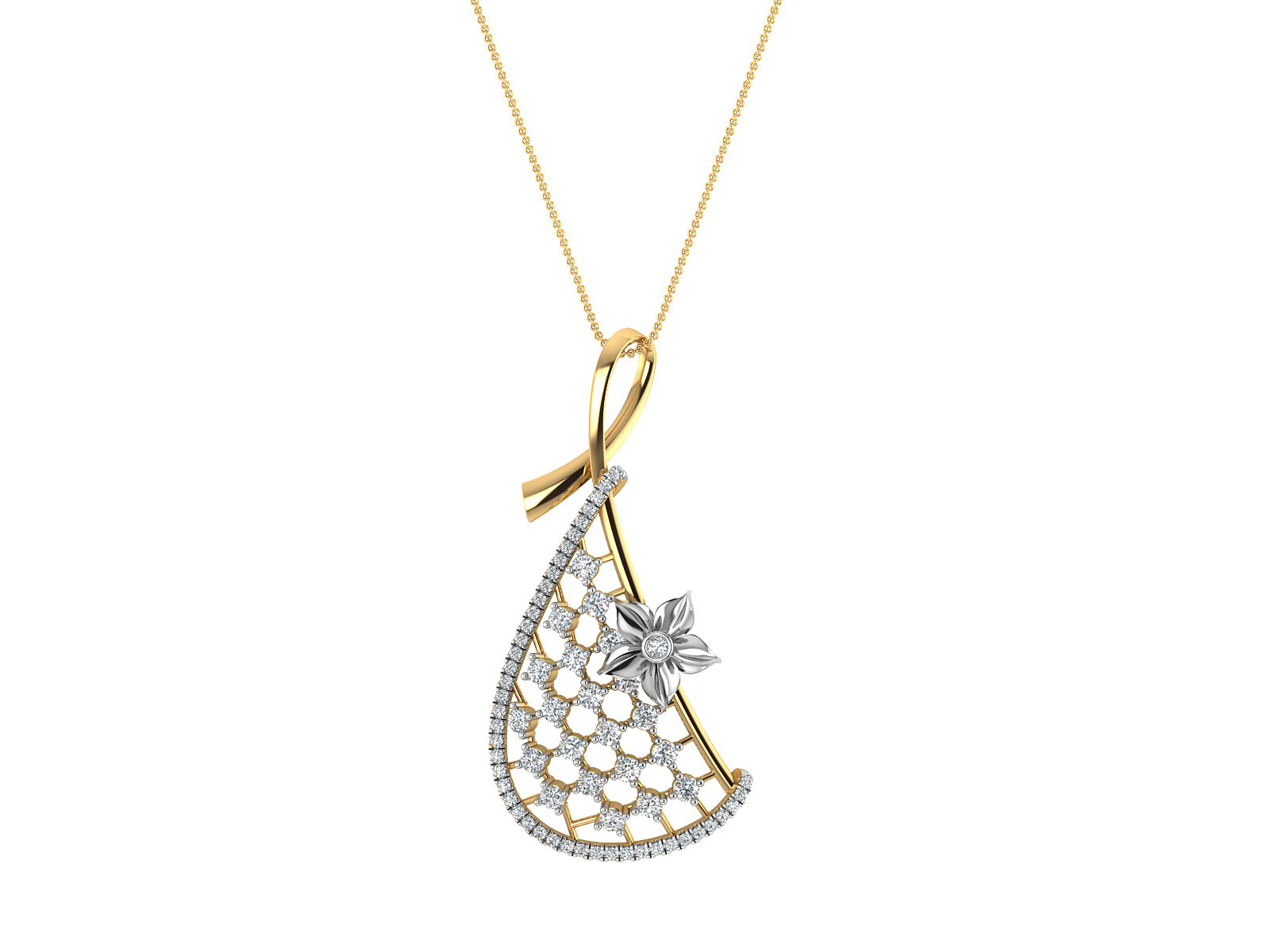Ornate Halo Pendant