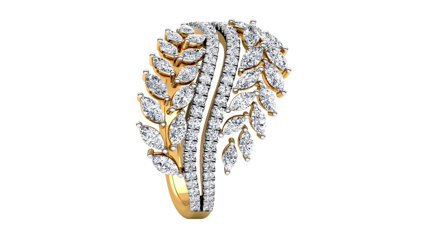 Gold Noir Ring