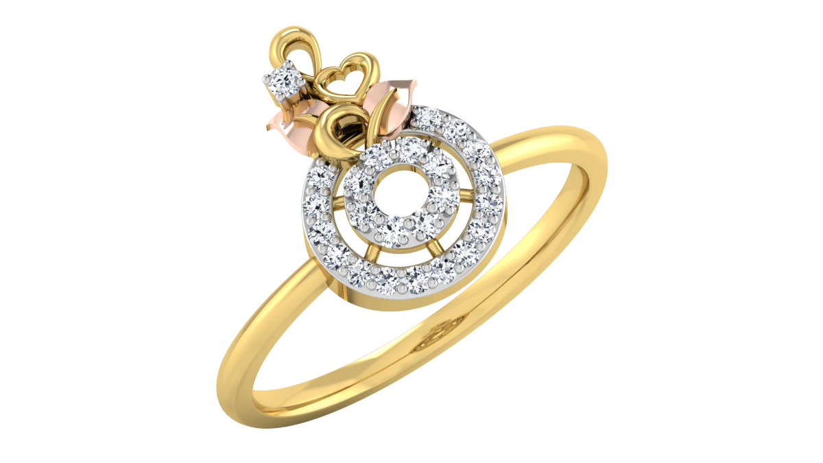 Crownlight Gold Ring