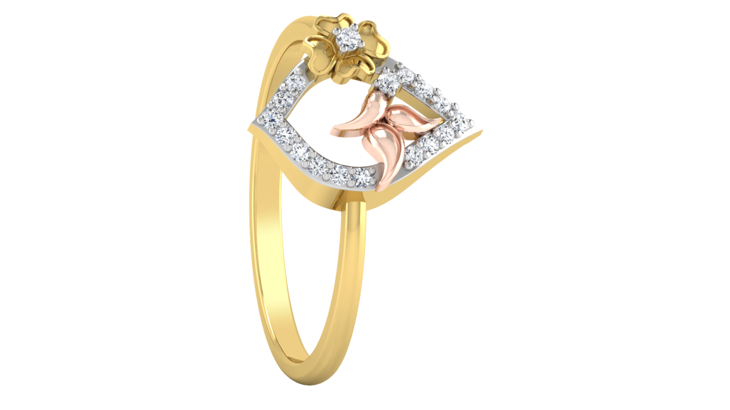 Golden Silhouette Ring