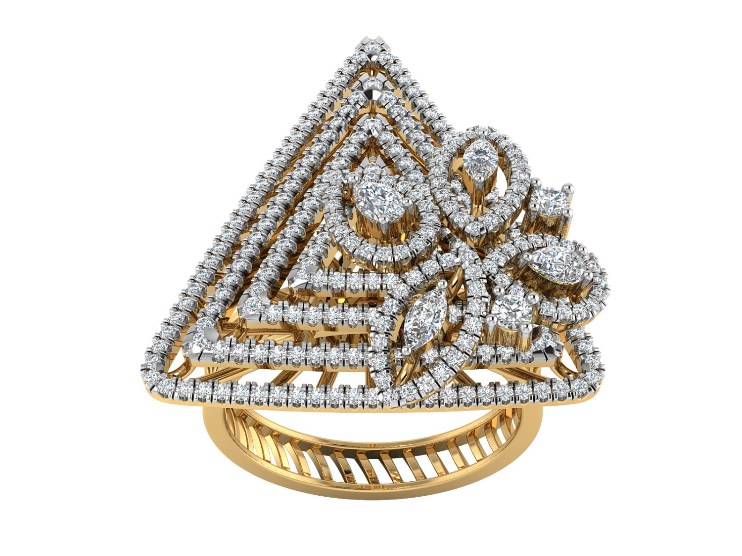 Pyramide Royal Ring