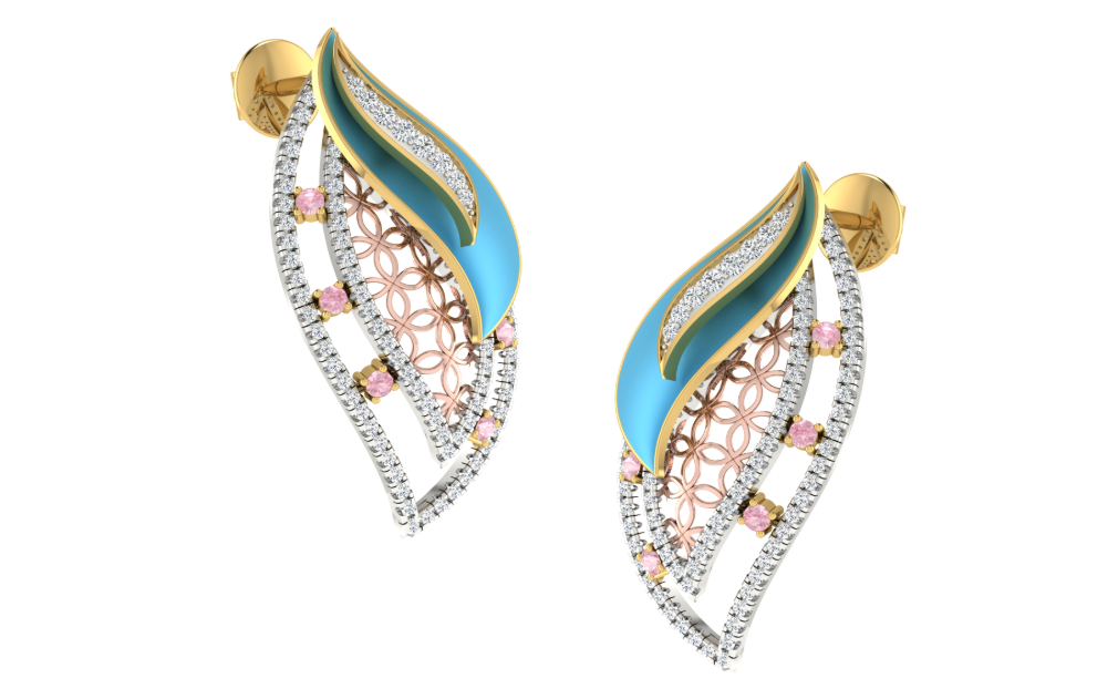 Infinity Crest Earrings