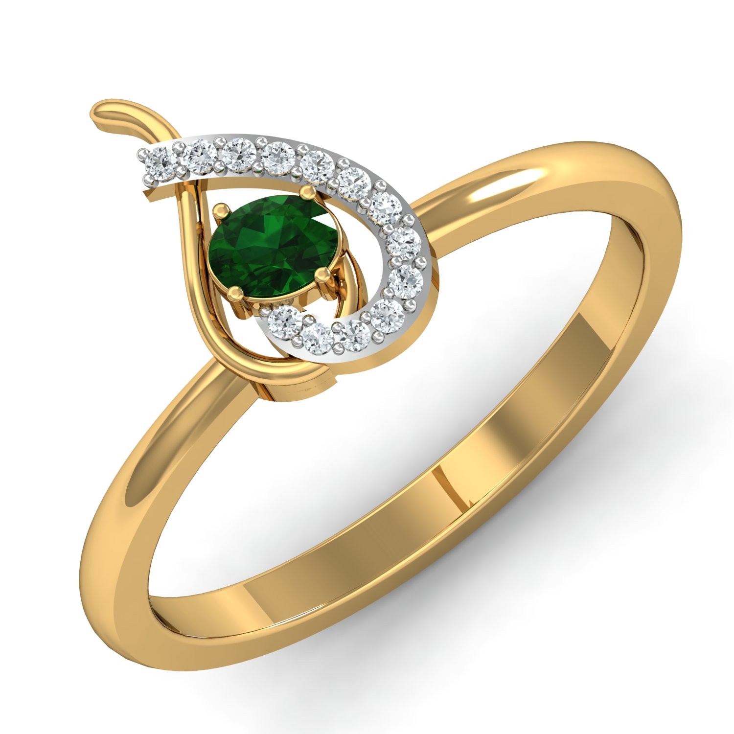 Emerald Whisper Ring