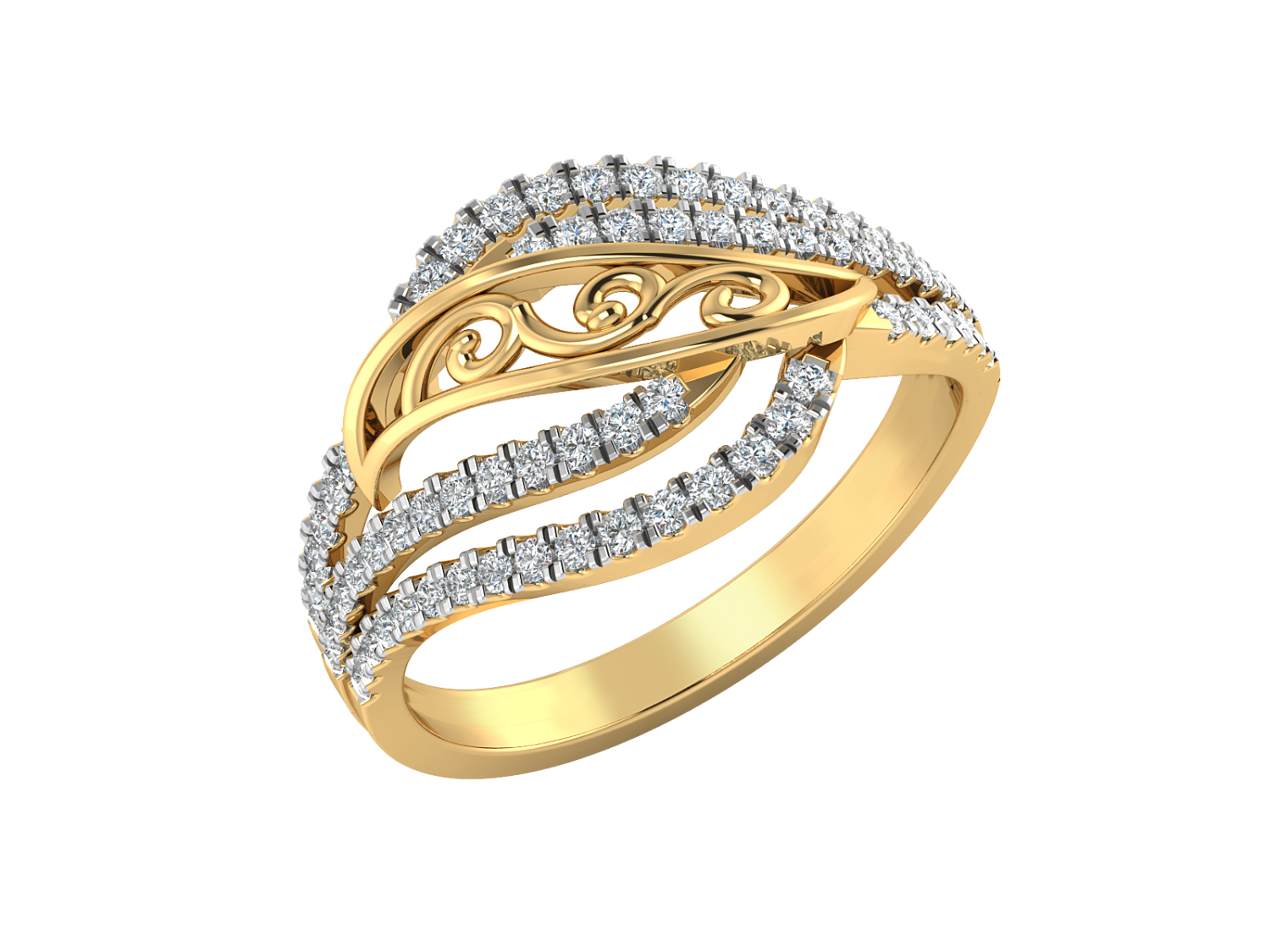 Seraphine Swirl Ring