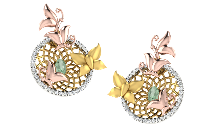 Royal Prism Danglers Earrings