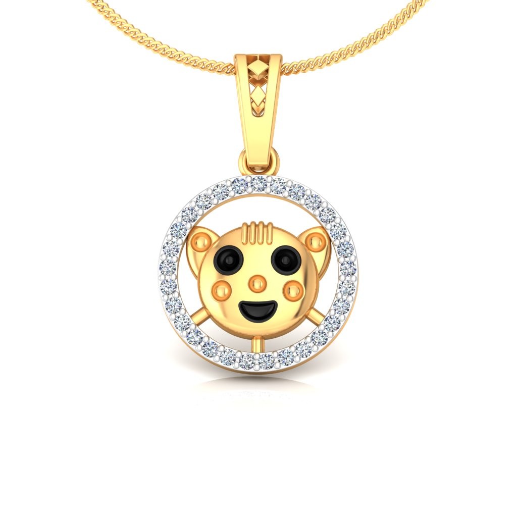 Golden Smile Pendant