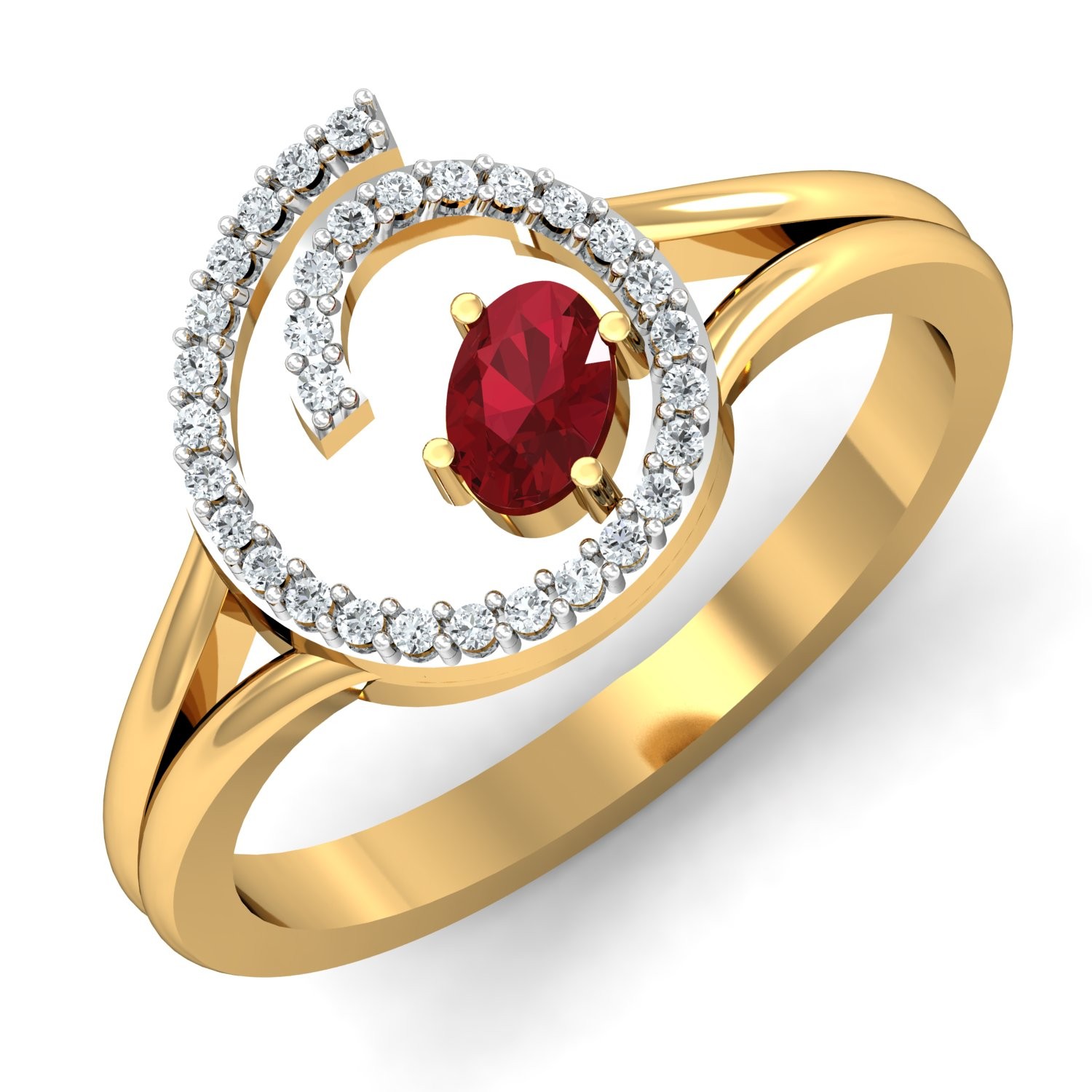 Crimson Aura Ring