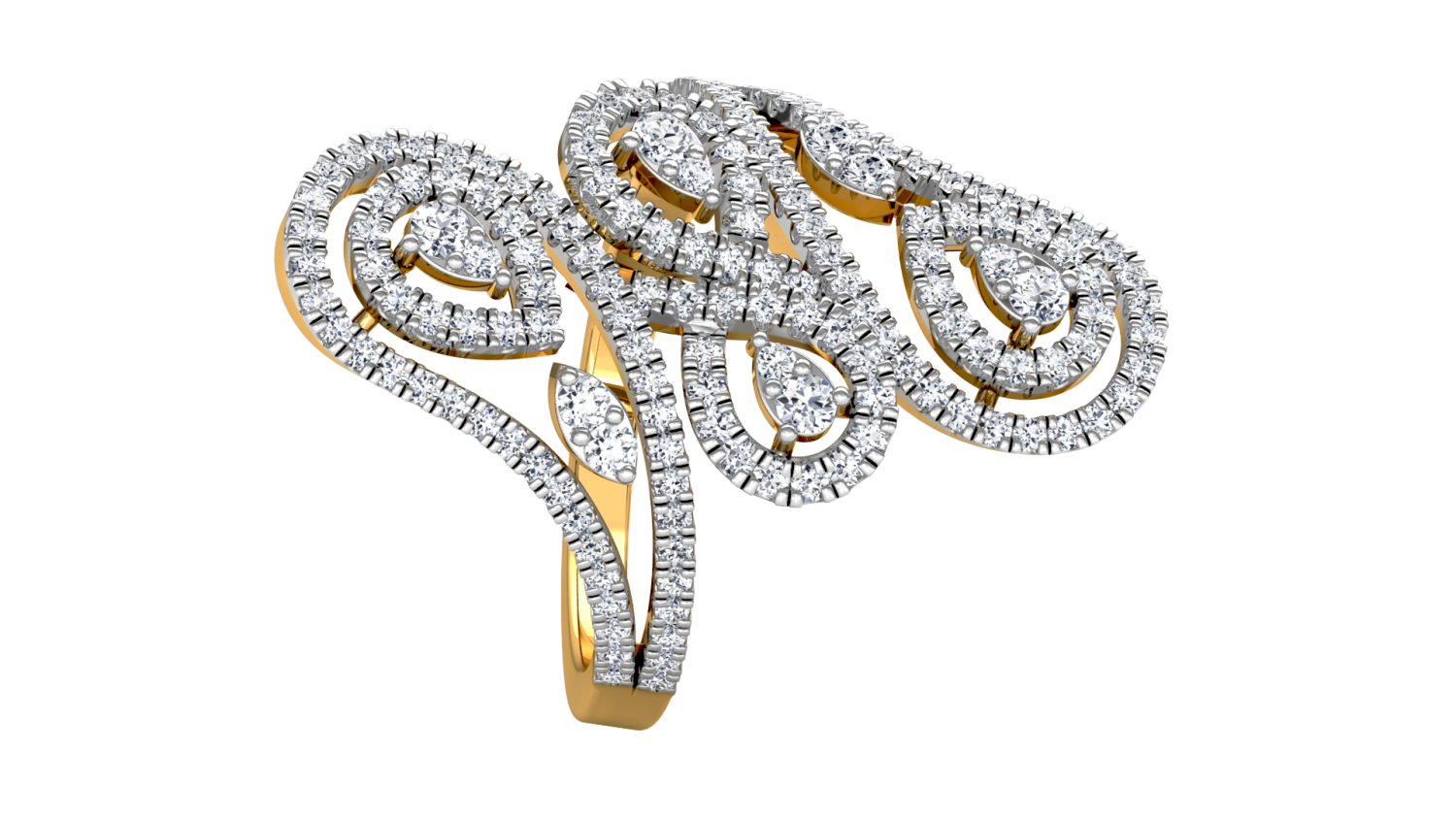 Golden Opulence Ring