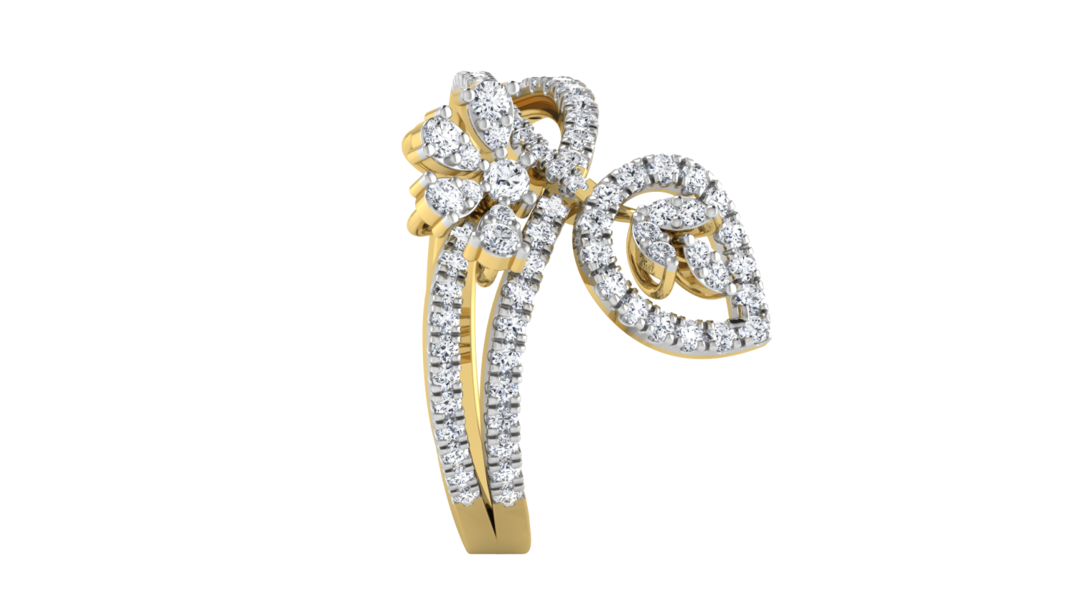 SunBloom Diamond Ring