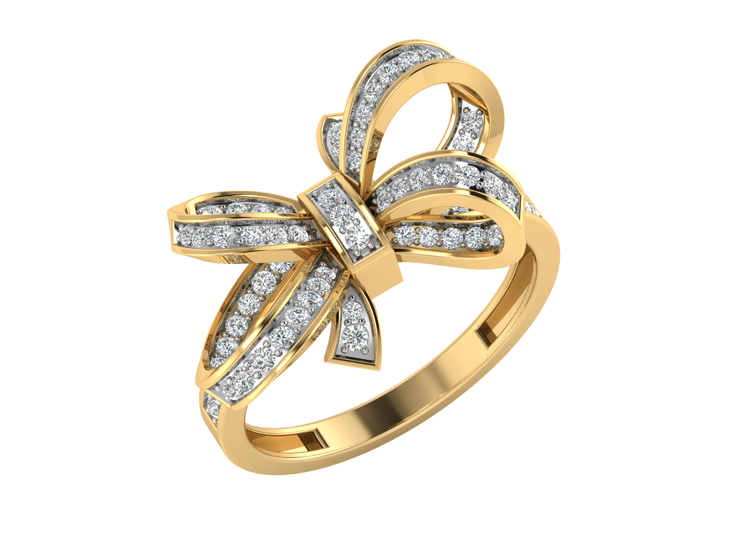Lumina Ribbon Ring