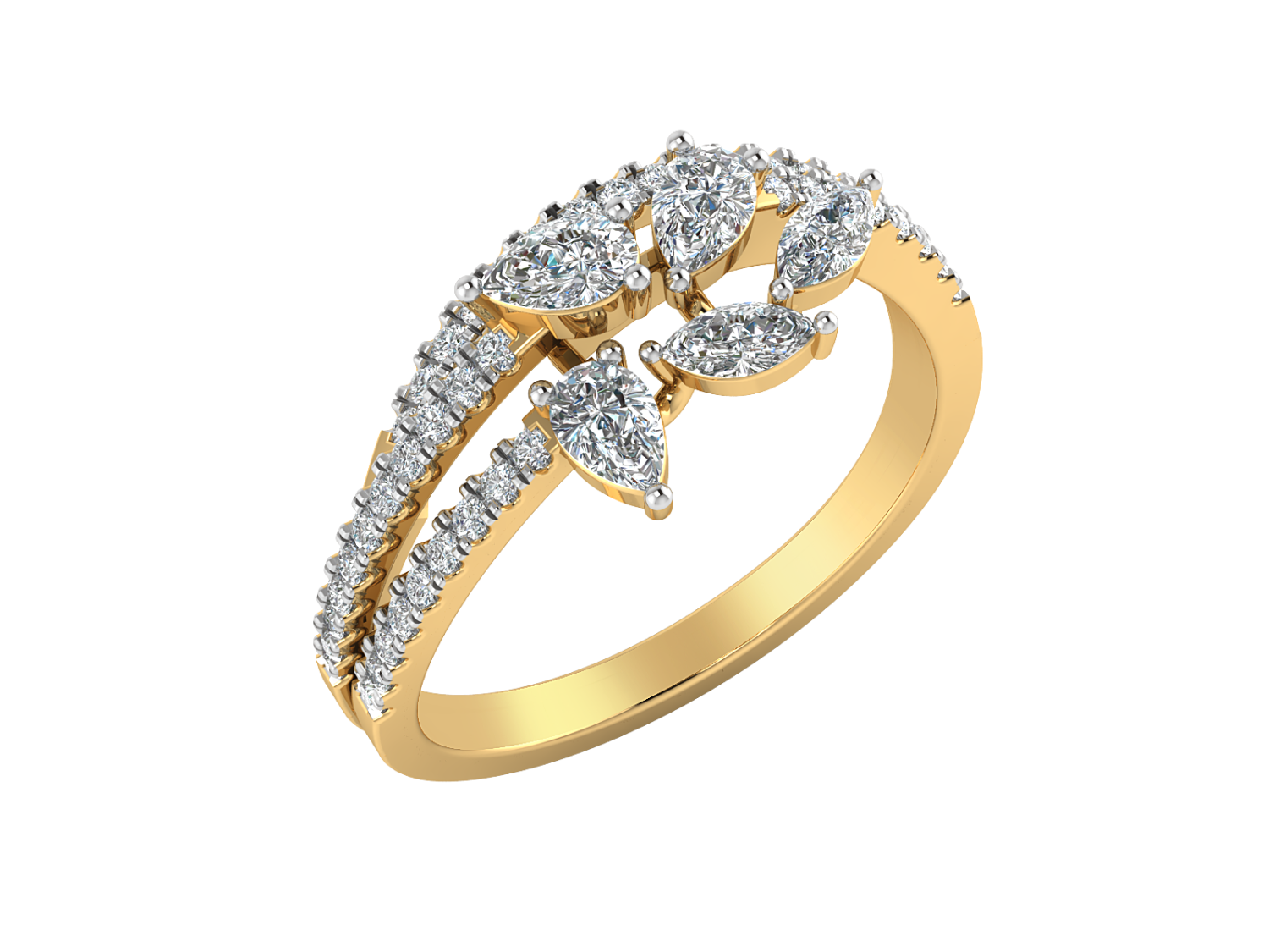 Velora Sweep Ring