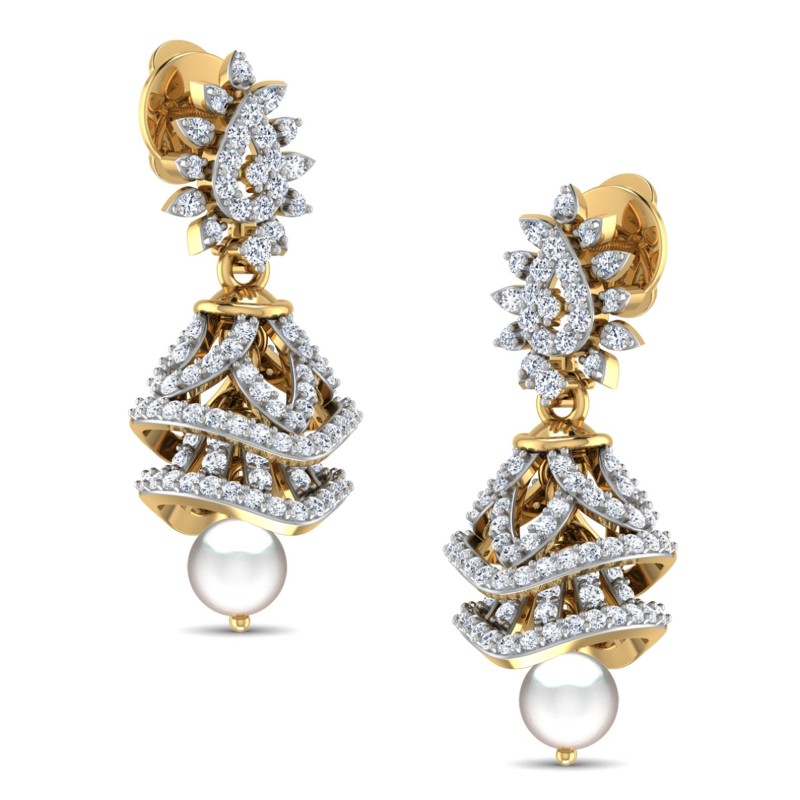 Imperial Cascade Jhumkas