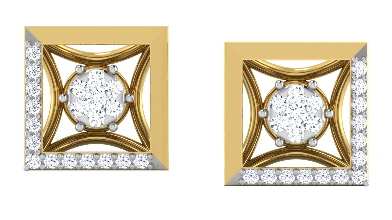 Celeste Crescent Earrings