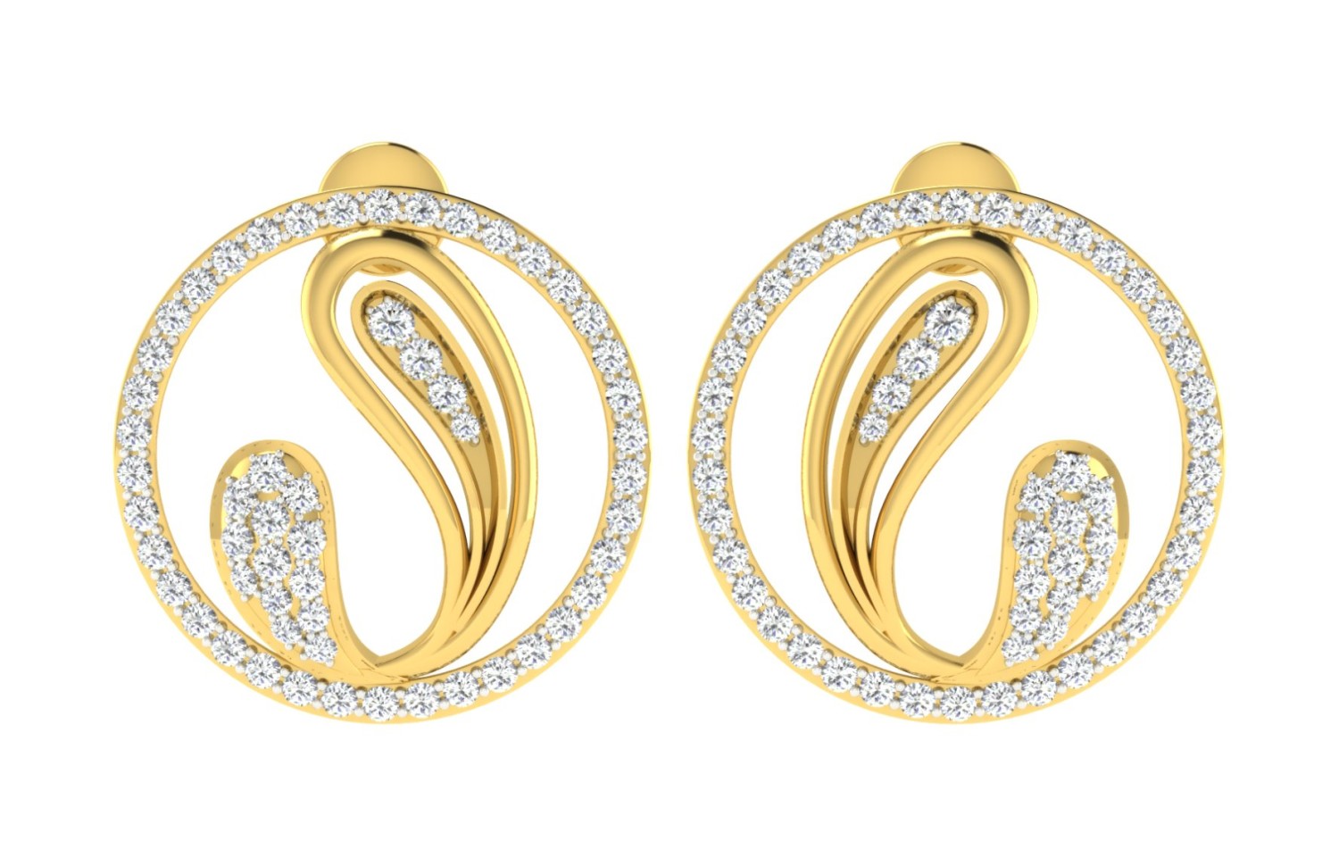 Amrit Oval Earrings