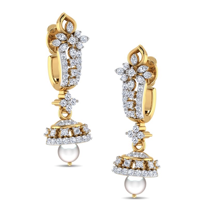 Nalini Bloom Jhumkas