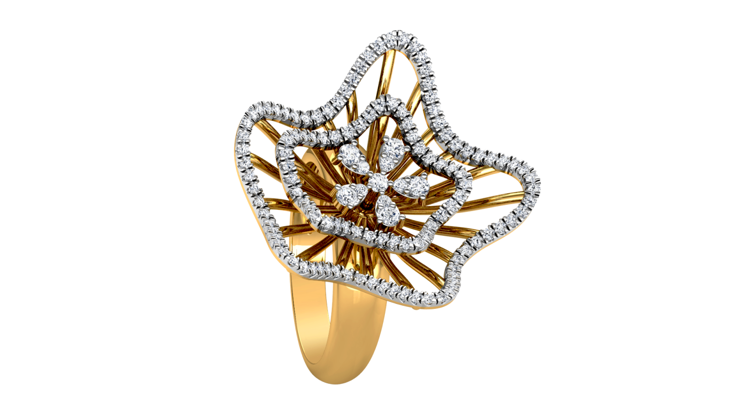 Empire Glow Diamond Ring