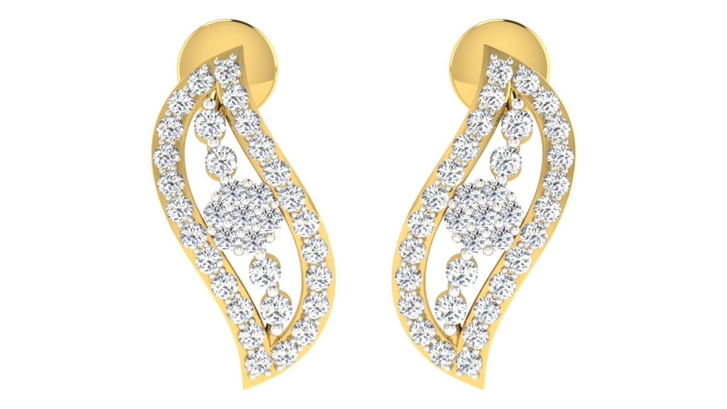 Seraphine Oval  Earrings