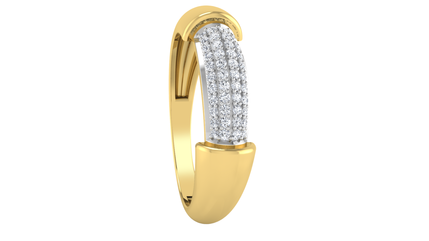 Diamond CurveLuxe Ring