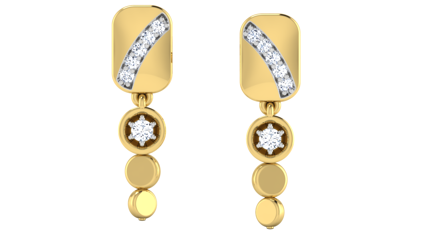 Élan Rectangle Earrings