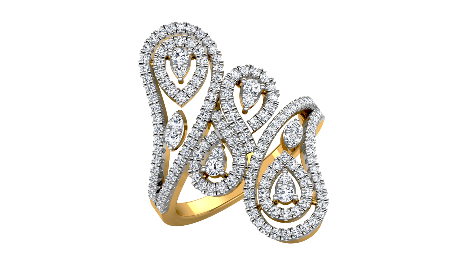 Golden Opulence Ring