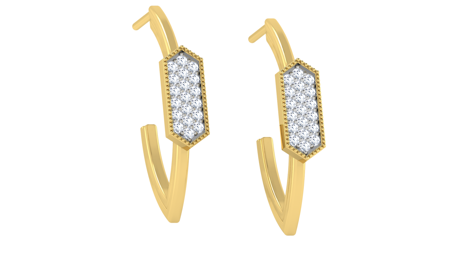 SleekFlow Diamond Earrings
