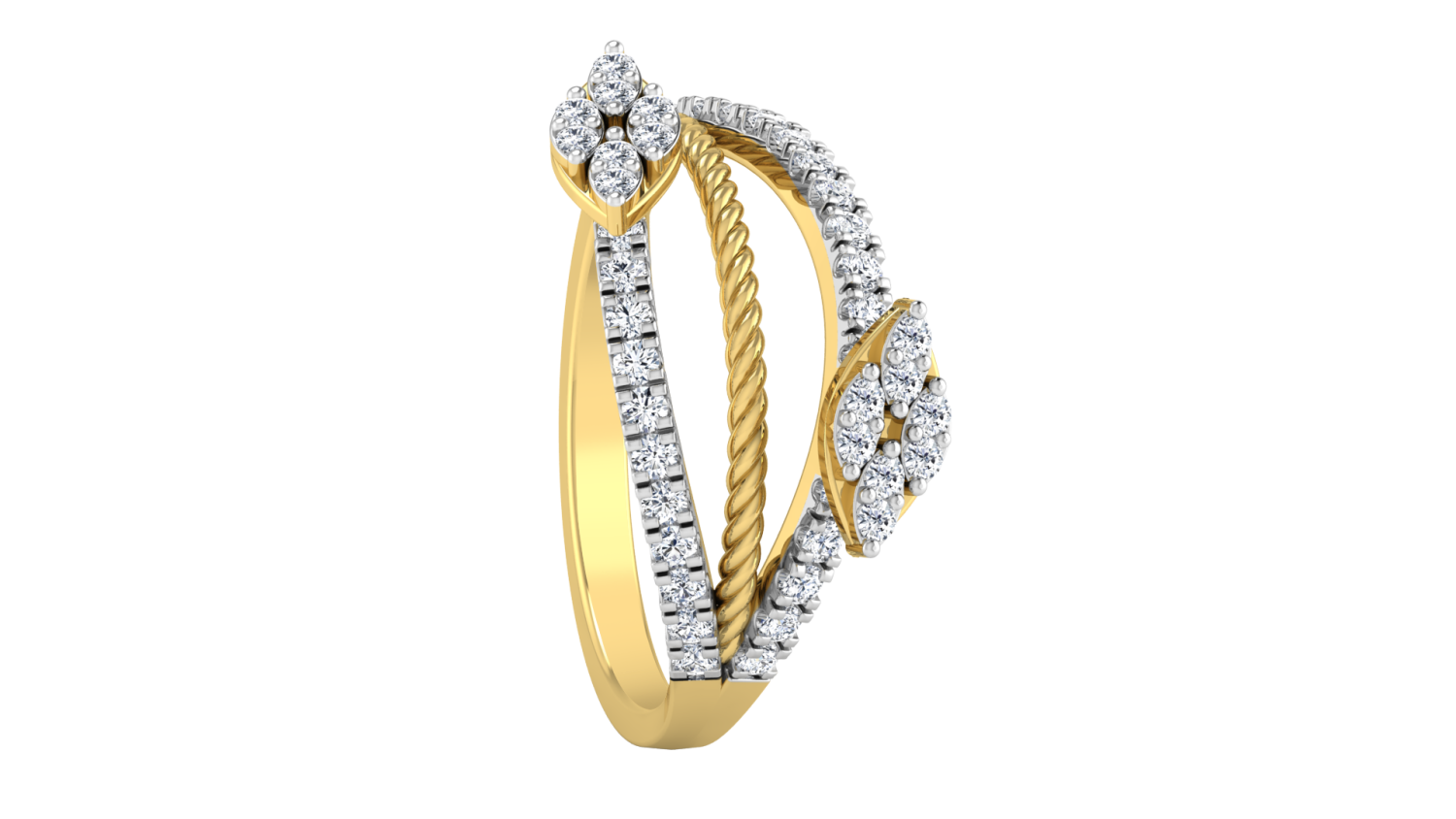 Luxe Aurora Diamond Ring