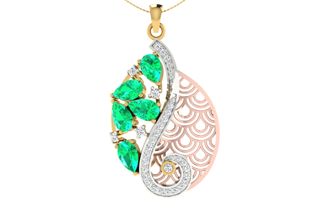 Crystal Tide Pendant