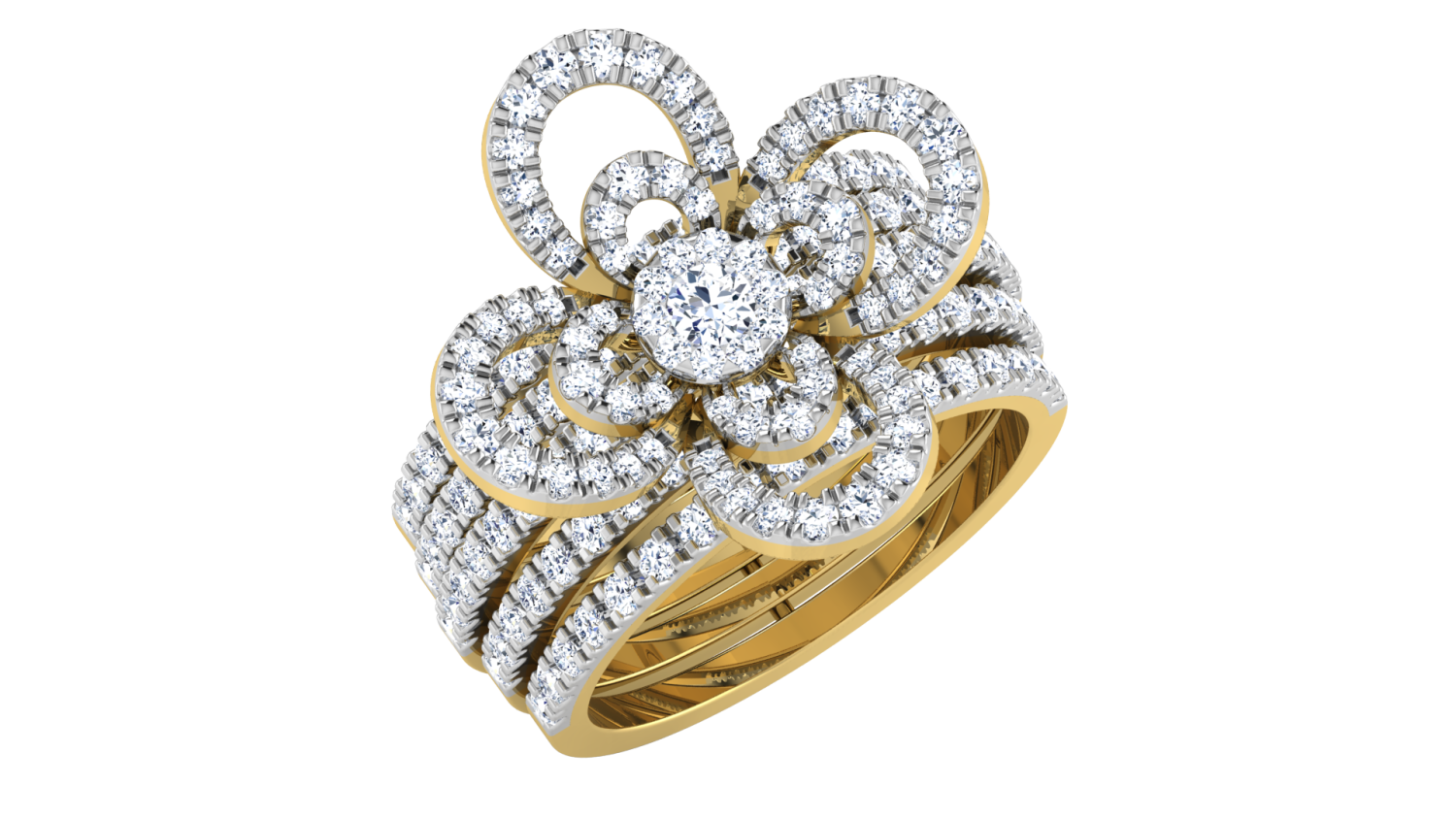 Majesty Glitz Ring