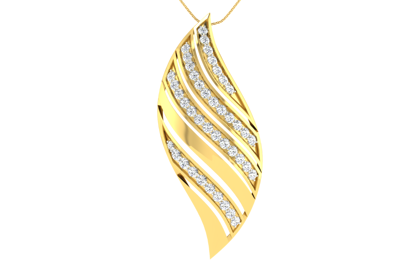 Silken Spiral Pendant